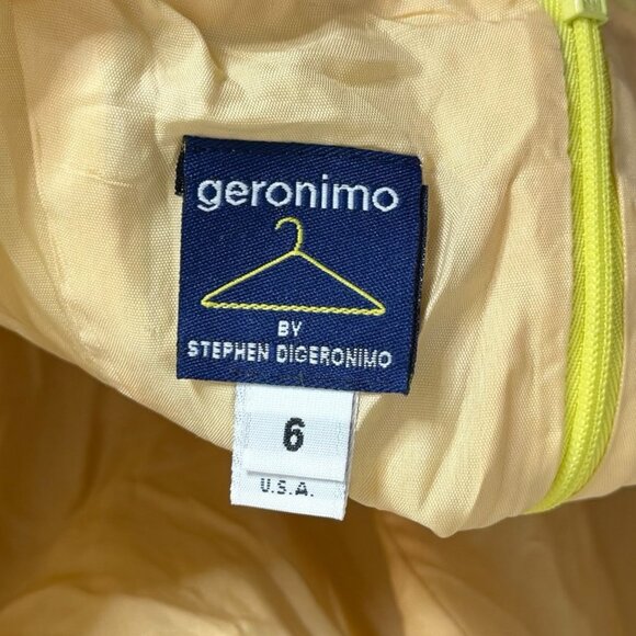 Vintage Y2K Butter Yellow Plaid Halter Mini Dress 6 Feminine Romantic Dainty - Picture 3 of 5